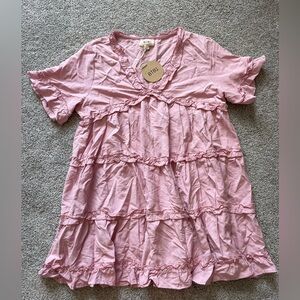 NEW BiBi Women’s Pink Tunic- Size Small